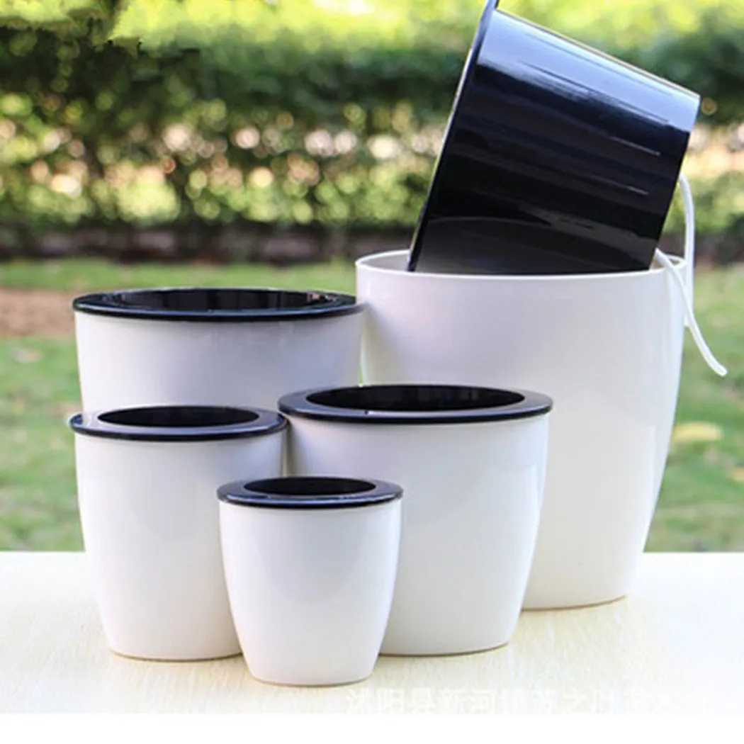 Self Watering Insert - Ленивый цветочный горшок, самополивающийся горшок для