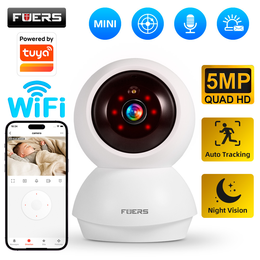 Eufy Camera E220 - Беспроводная IP-камера Fuers 5 МП с
