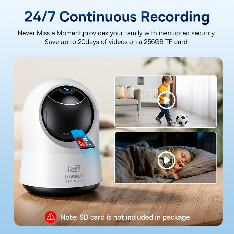 Baseus 5MP 3K Wi-Fi IP-камера  – обзор и цена Eufy Camera E220